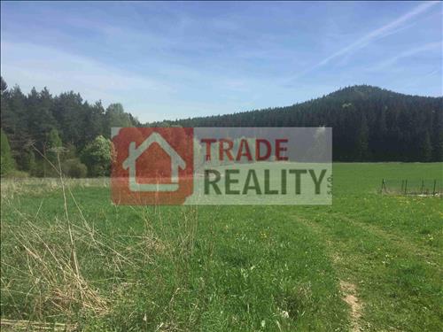 stavební pozemek 1192m2 nedaleko vodní nádrže Lipno